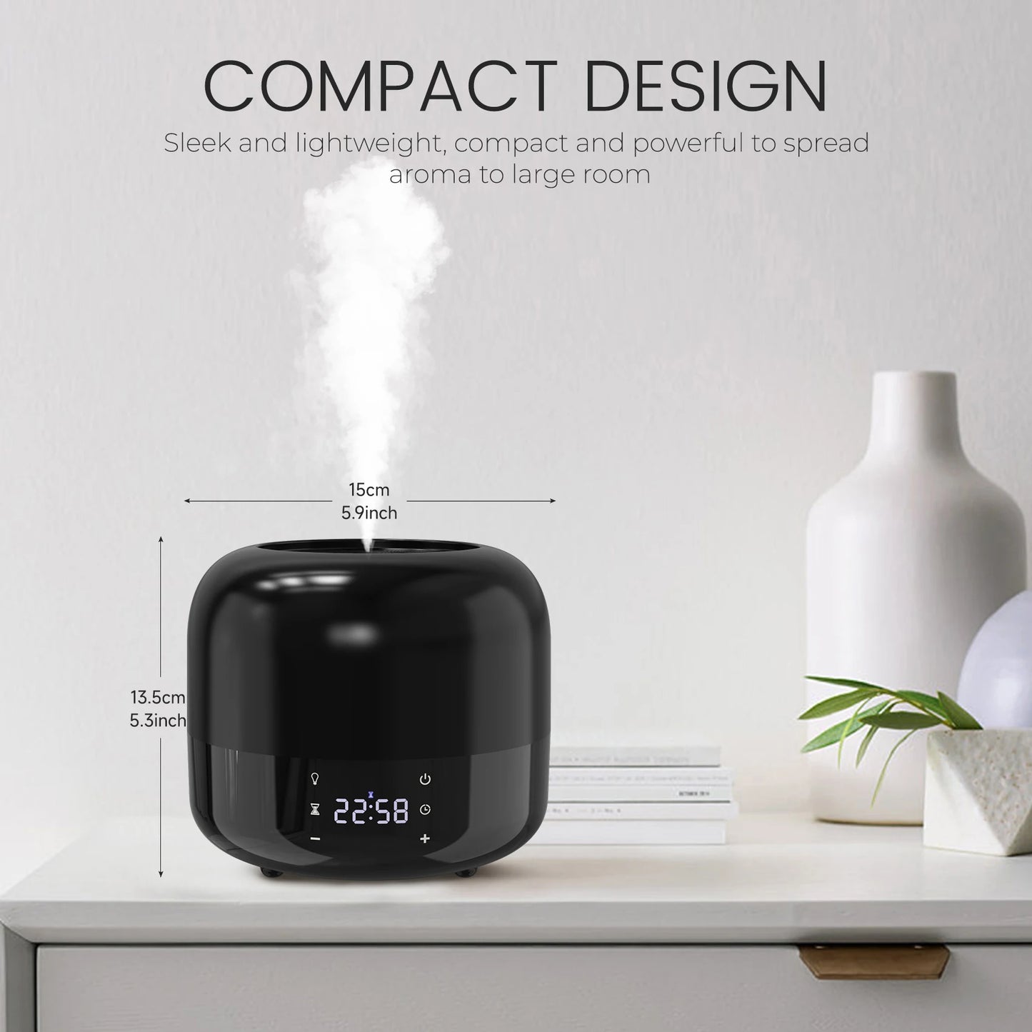 Mini Air Humidifier Usb Aroma Diffuser 17 Colorfull LED 400ml Essential Oil Purifier Cool Mist Sprayer Bedroom Humidificador