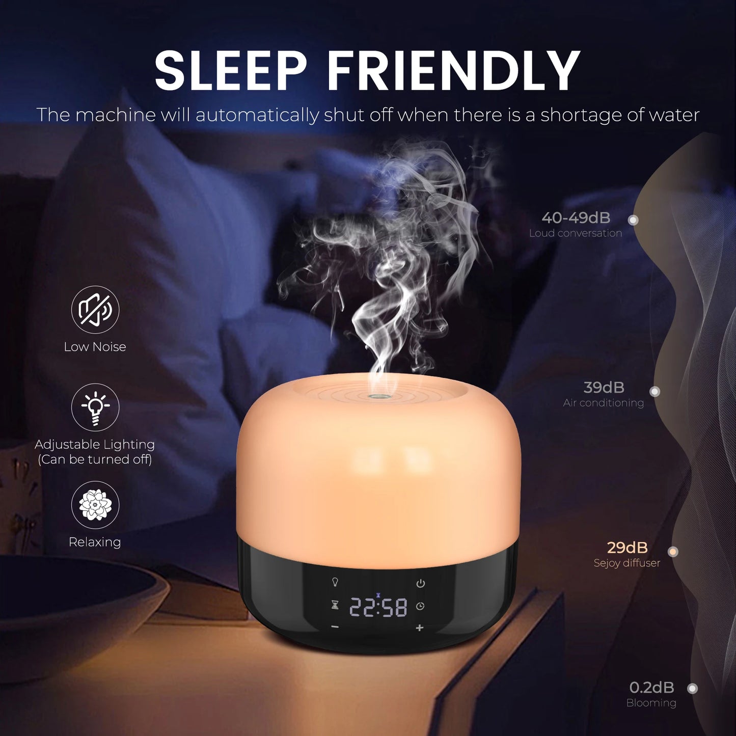 Mini Air Humidifier Usb Aroma Diffuser 17 Colorfull LED 400ml Essential Oil Purifier Cool Mist Sprayer Bedroom Humidificador