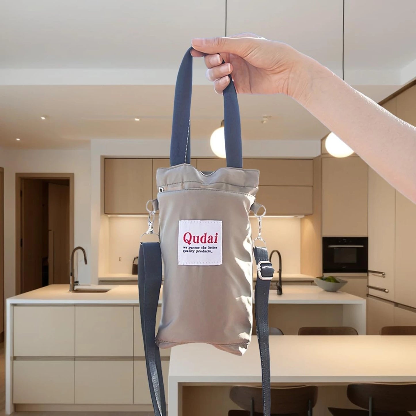 Stay Hydrated and Hands-Free on the Go with the Ultimate Convenient, Stylish, Adjustable, and Versatile High-Quality Water Bottl