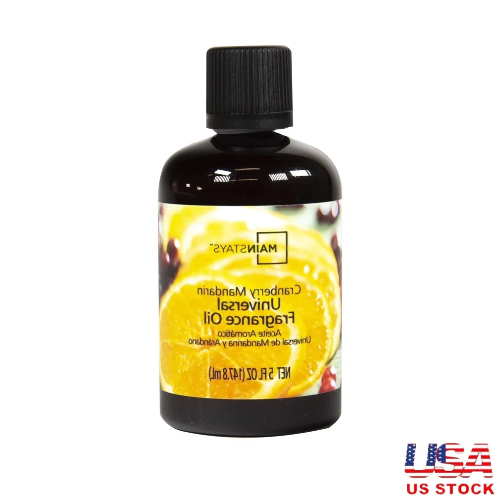 Universal Fragrance Oil Cranberry Mandarin Scented 5fl oz Diffusers Warmers Potpourri Aromatherapy Home Office Use