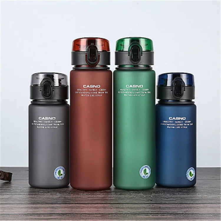BPA Free Leak Proof Sports Water Bottle High Quality Tour Hiking Portable My Favorite Drink Bottles 560ML