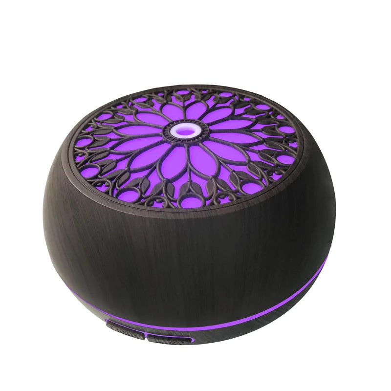Diffuser For Home Commercial Diffuser 550ml 6 Premium Oil Blends Quiet Operation with Remote LED Lighting for Lobbies/Spa