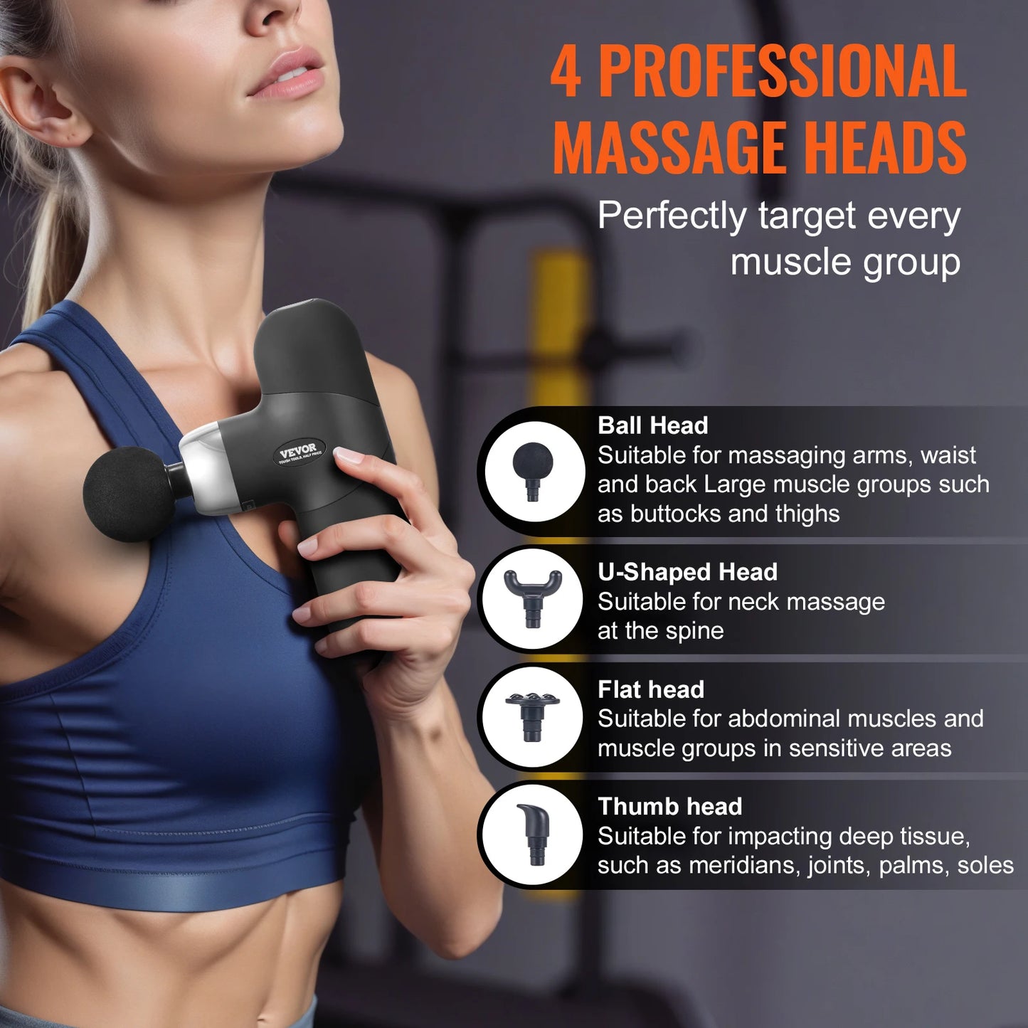 SucceBuy Mini Massage Gun Deep Tissue Percussion Muscle Massage Gun Portable for Athletes Small Massage Gun Handheld for Relief