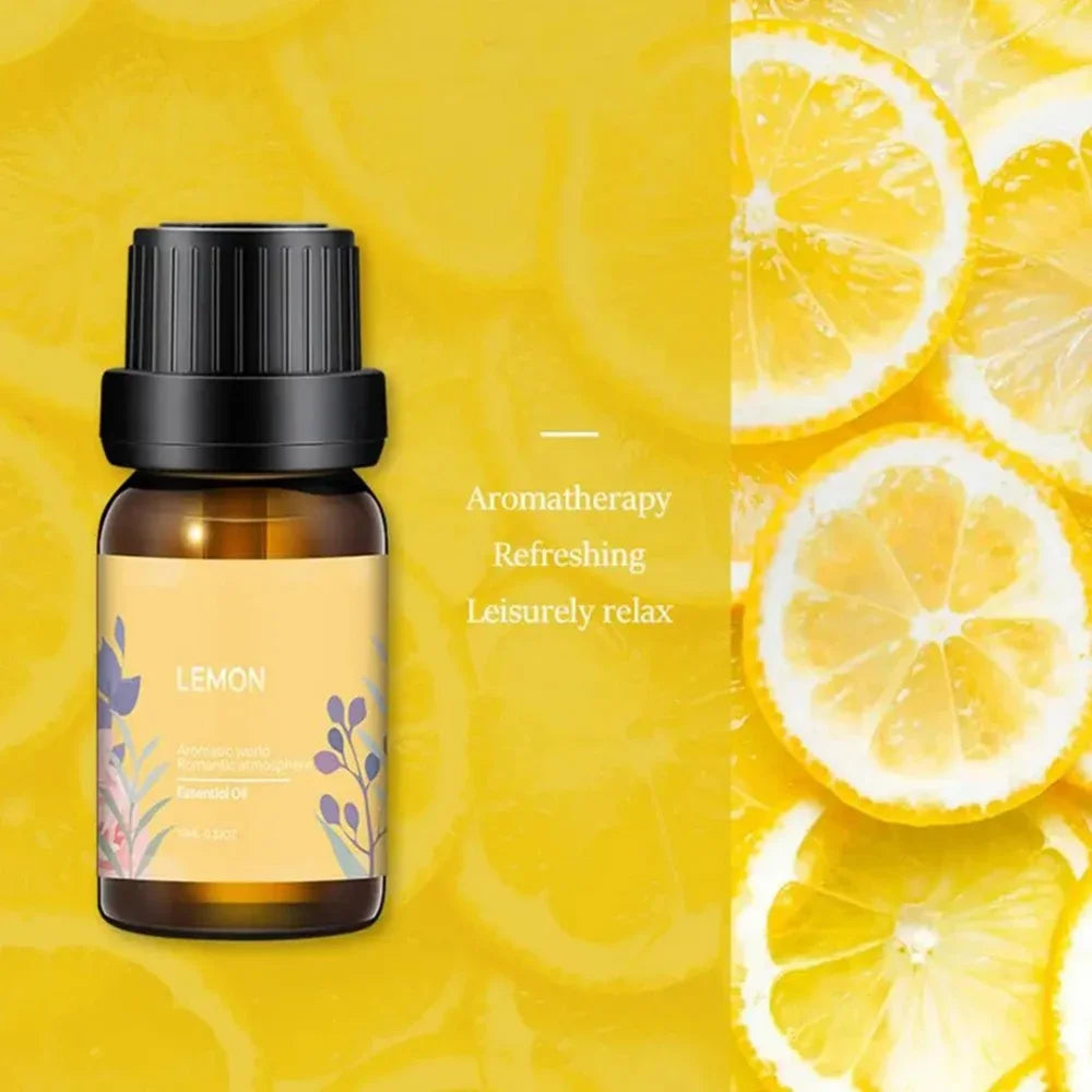Premium Essential Oil Gift Set (6 Bottles) - Spa-Quality Aromatherapy Kit with Floral & Fresh Scents - Perfect Housewarming/Moth