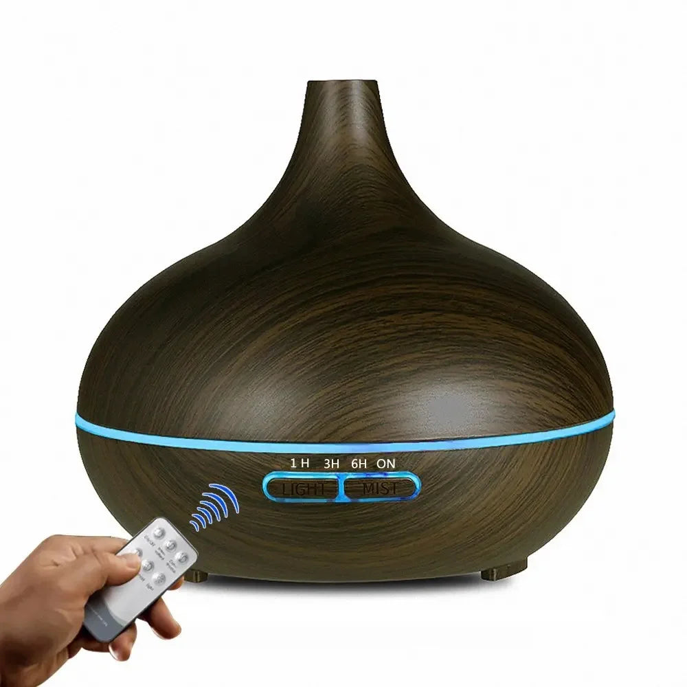 Diffuser For Home Remote Control Home Air Humidifier Aromatherapy Essential Oil Diffuser Large Capacity Electric Ultrasonic Arom