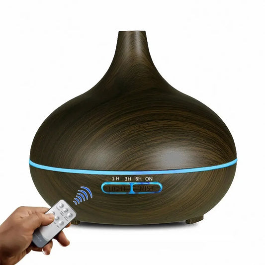 Diffuser For Home Remote Control Home Air Humidifier Aromatherapy Essential Oil Diffuser Large Capacity Electric Ultrasonic Arom