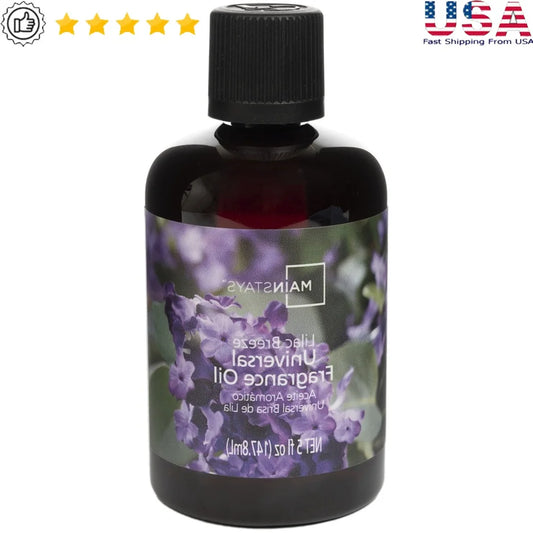 Universal Fragrance Oil Lilac Breeze 5 fl oz Diffusers Warmers Potpourri Aromatherapy Home Office Use